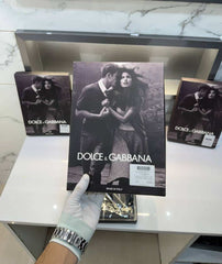 Dolce&Gabbana White Steel Logo Imported Polo T-Shirt With Box Packing