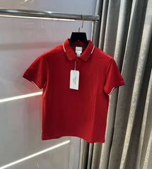 Calvi n klein Red Embroidery Logo Premium Polo T-Shirt