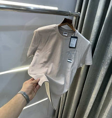 Tomm y Hilfiger Beige Printed Premium T-Shirt