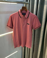 Hacket Peach Logo Print Classic Polo T-Shirt