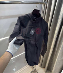 Balmai n Paris Black EmbosSed Logo Exclusive Shirt