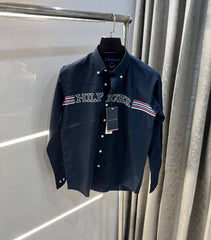 Tomm y Hilfiger Navy Blue Premium Classic Shirt