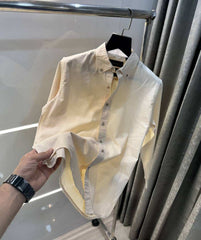 Mossimo Dutti Butter Yellow Premium Classic Shirt