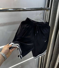 Nik e Dark Grey Embroidery Logo Limited Edition Premium Shorts