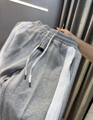 Essential Collab Adida s Grey Embroidery Logo Imported Jogger Sweatpant