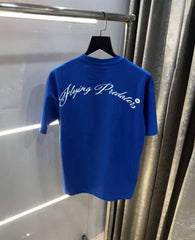 Bluorang Blue Eagle EmBOSsed Print Imported Oversized T-Shirt