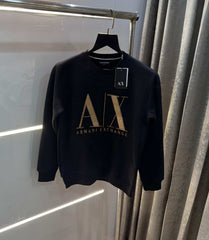Arman i EXchange Black Logo Print Premium Sweatshirt