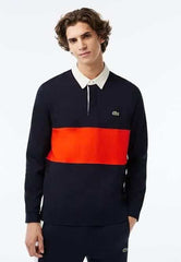 Lacost e black Premium Classic Full Sleeves Polo T-Shirt