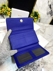 PRAD_A 3 Fold double compartment Clutch wallet 627