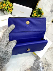 PRAD_A 3 Fold double compartment Clutch wallet 634