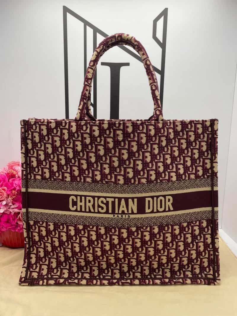 Cristian Dio_r Tote Bag with pouch 755