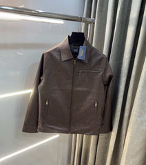 Ralph  Lauren Brown Lu...Xury Leather Jacket