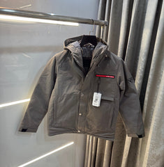 Prad a Milano Grey Imported Puffer Jacket