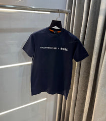 Hug o  Bo...ss Navy Blue P0rSCh3.... Edition Premium T-Shirt