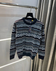 Ralph  Lauren Navy Blue Imported Knitted Pull Over