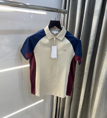 Lacost e Beige Classic Premium Polo T-Shirt
