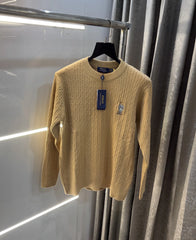 Ralph  Lauren Beige Teddy Edition Imported Pull Over
