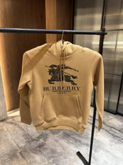 Burberr y Brown Fleece Premium Hoodie
