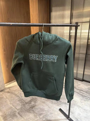 Burberr y Green Fleece Premium Hoodie