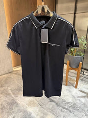 Arman i Exchange Black Imported lycra polo with Box
