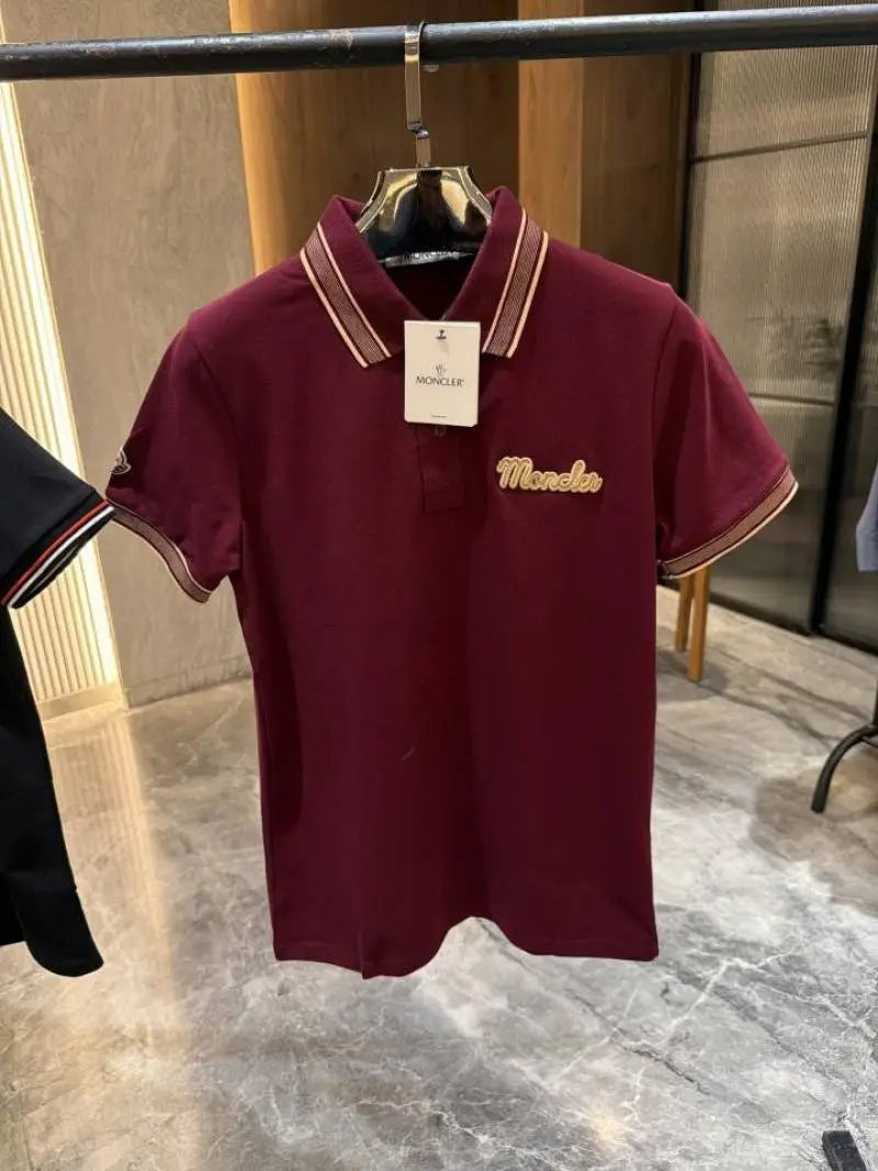 Moncle r Maroon Polo Tshirt