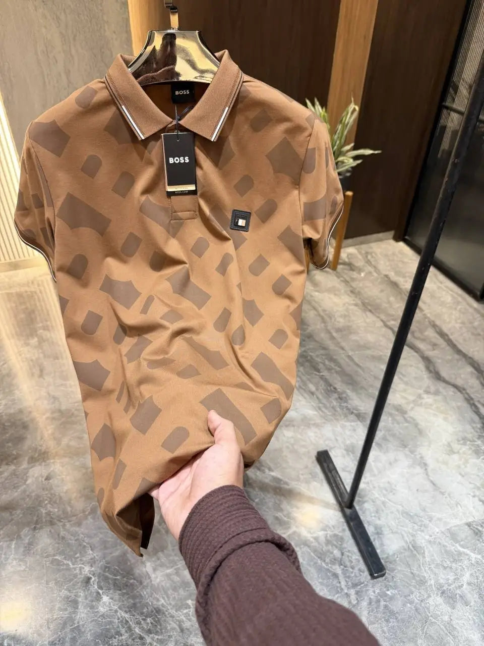 Hugo bos s Darkbrown Imported Lycra With Box
