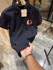 Moncle r Navy blue Polo Tshirt