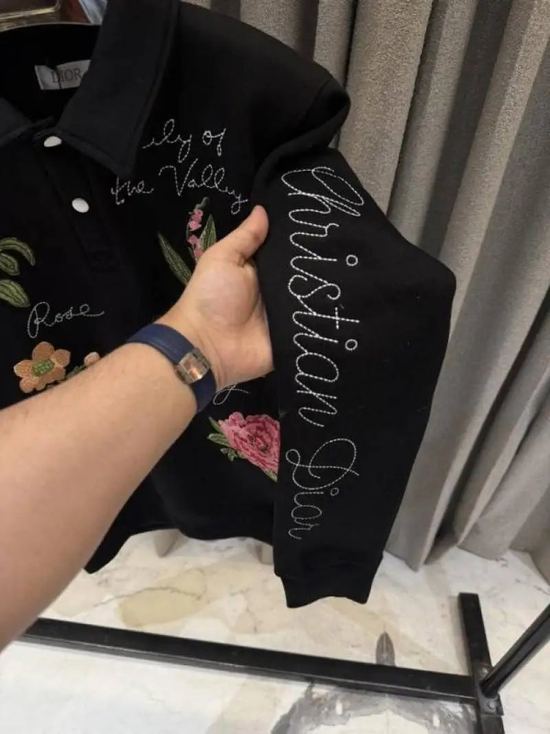 Christian Dio r Karan Aujla Edition Sweatshirt Jecket