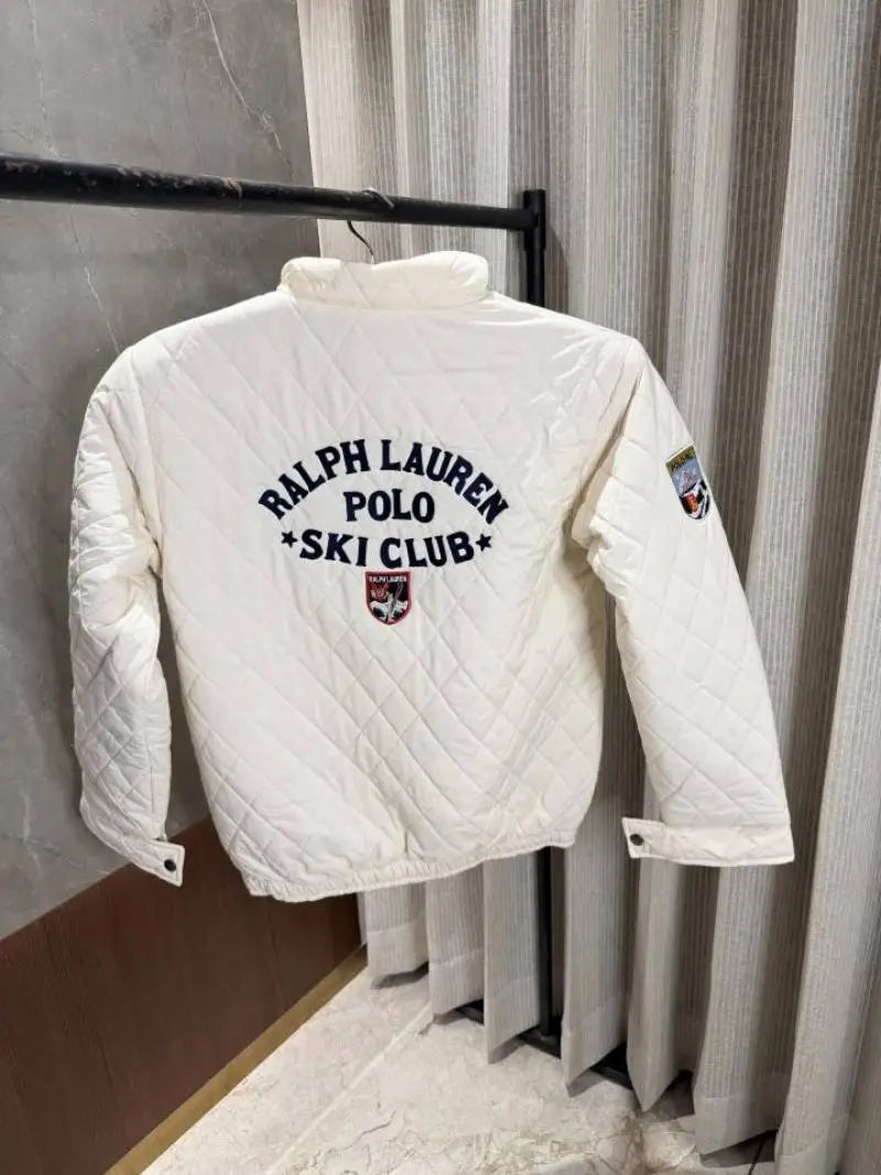 Ralph Laure n Offwhite Jacket Bomber Full sleeves