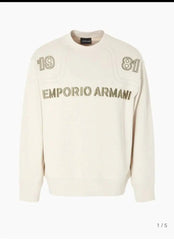 Emporio Arman i Beige Sweatshirt Imported