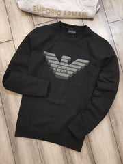 Emporio Arman i Black Sweatshirt Imported