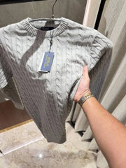 Ralph Laure n Grey Knitted Woolen pullover