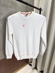Herme_s White Knitted Sweater Imported