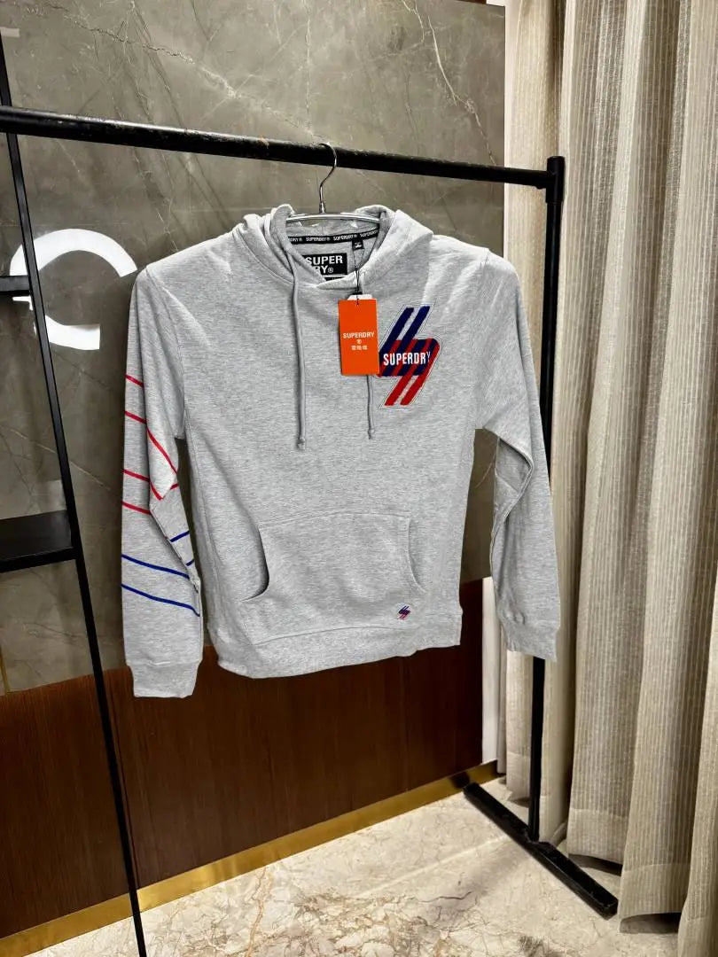 Superdry Grey Hoodie Store Article