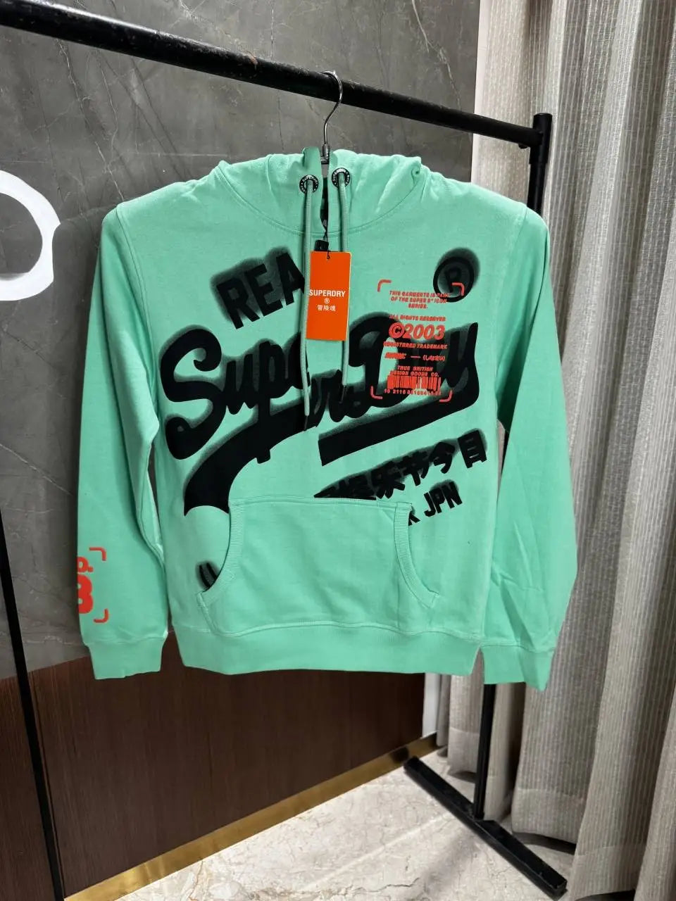 Superdry Green Hoodie Store Article