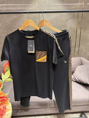 FEND_I BLACK PREMIUM IMPORTED TRACKSUIT