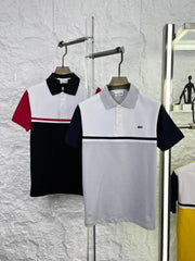 LACOST_E GREY WHITE PREMIUM IMPORTED POLO