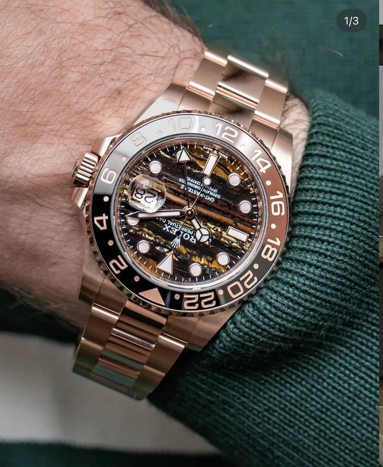 Role_c GMT Master Rootbear Tiger