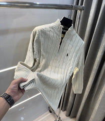 Ralph  Lauren Beige Knitted Imported Pull Over