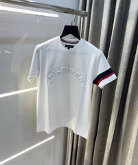 Tommy Hilfiger White Logo Work Premium T-Shirt