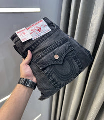 True Religion Carbon Black Premium Boot Cut Denim