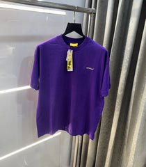 Off White Purple Imported Oversized T-Shirt
