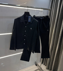 Ralph  Lauren Black Logo Work Premium Tracksuit