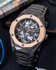 HUBLOT Tourbillon diamond cut chain