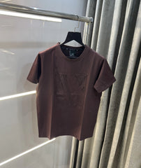 Arman i Exchange Brown Embossed Work Premium T-Shirt