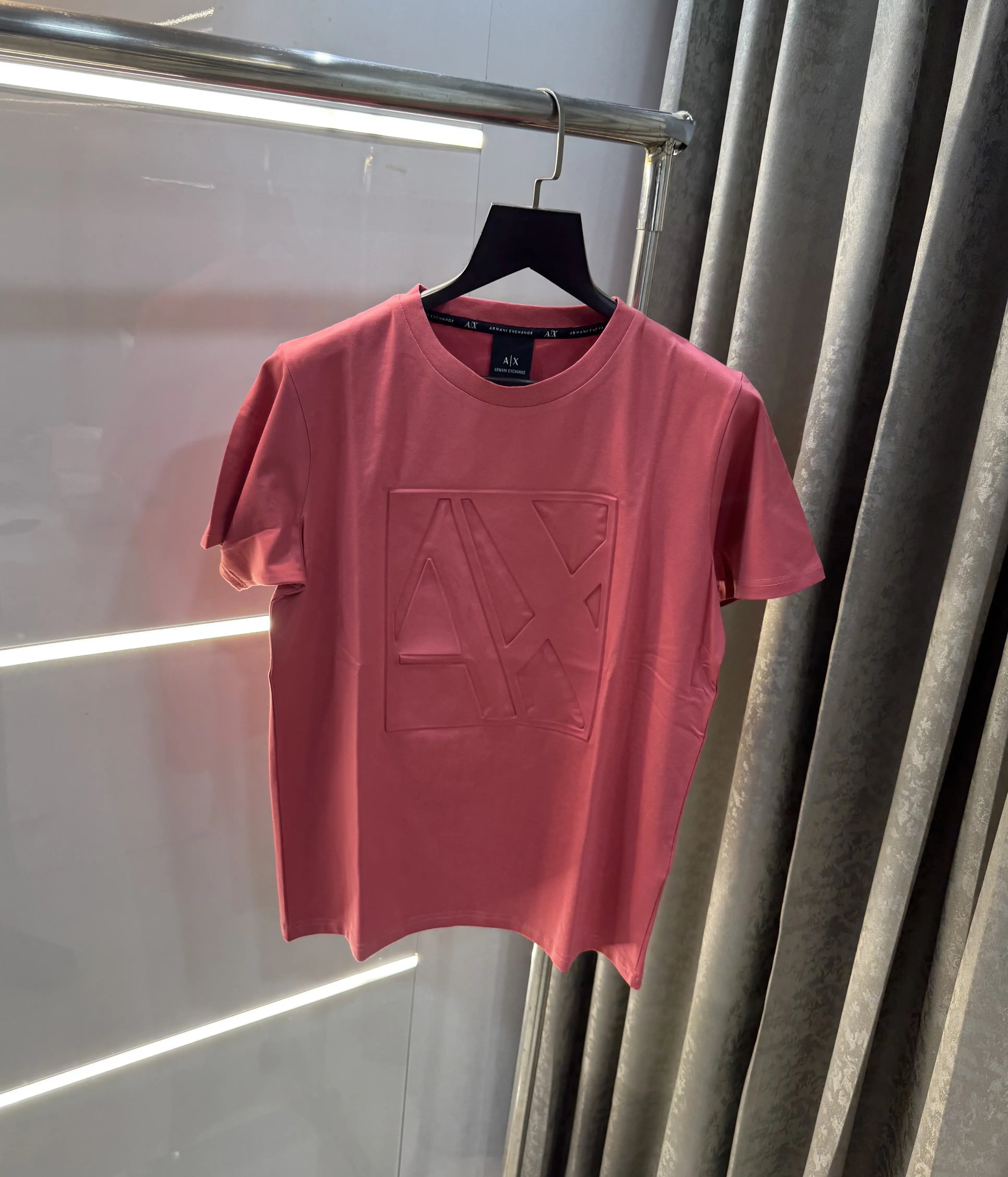 Arman i Exchange Milange Embossed Work Premium T-Shirt