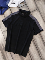 Michael Kors Black Premium Polo T-shirt