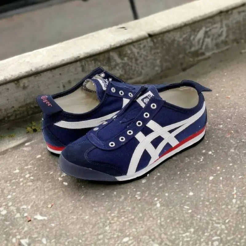 Onitsuka Tiger Mexico 66 Slip-On - Navy Blue Girls & Womens First Copy (D-1893)