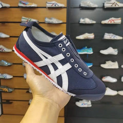 Onitsuka Tiger Mexico 66 Slip-On - Navy Blue Girls & Womens First Copy (D-1893)