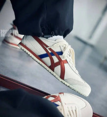 Onitsuka Tiger Mexico 66 Birch Rust Red Girls First Copy Sneakers D-1856